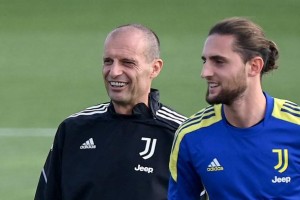 拉比奥特谈与阿莱格里重聚，称双方志趣相投